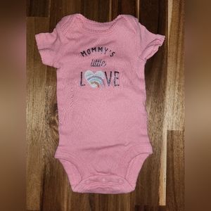 Mommy's little love Newborn onesie